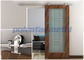 2000mm dekorativer Tür-Hardware-Edelstahl-hölzerne gleitende Scheune