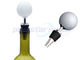 Fachmann 4-1/4“ polierte Chrom-Zink-Legierungs-Golfball-Wein-Flasche Stoper