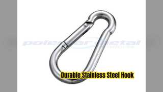 Karabiner-Karabinerhaken-D-Ring aus Edelstahl 304