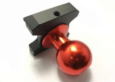 Hohe Präzision CNC-Aluminiumteile, anodisieren Aluminiumstativ-Ball-Köpfe für Kamera
