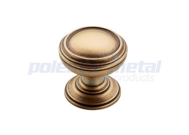 Kundenspezifisches Kabinett-Griffe und Griffe, vergoldete Bronzezink-Legierungs-Pilz-Kabinett-Griffe