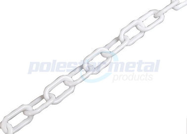 Langlebiges Gut weißes Plastikkettenglied von 2 Millimeter zu warnender HDPE Verkehrssicherheit
