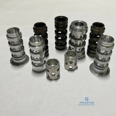 CNC-bearbeitetes Stahl-Hydraulikventilschleife 40Cr 42CrMo 20CrMnTi SUJ2 Flüssigkeitssteuerungskomponenten