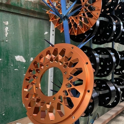 Precision Aluminium Getrieberad CNC-bearbeitetes Fahrradrad zur Änderung