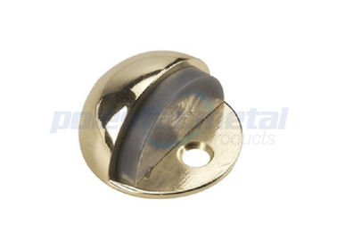 Polierdekorative Tür-Messinghardware-flacher Handelstürstopper 1"