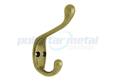3-11/16“ antike Messingtür-Hardware-Zusatz-Mantel-Hut-Haken für Wand